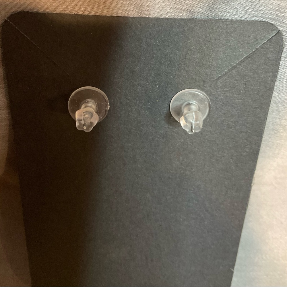 NWOT Pink Glittery Acrylic Howdy Drop Earrings #1116 - Picture 5 of 5